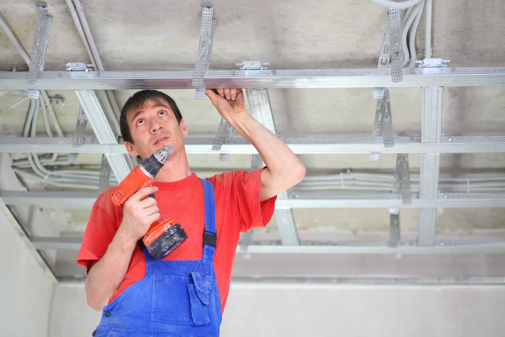 Réparation faux plafond