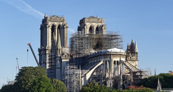 Chantier de restauration de la cathédrale Notre-Dame de Paris