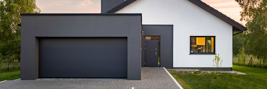 Maison moderne avec garage