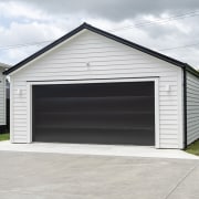 Un garage en bois